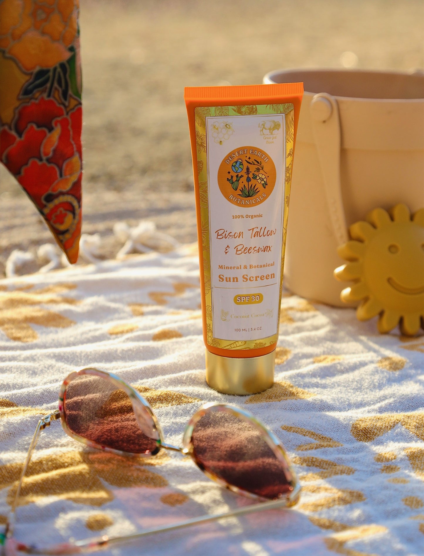 Organic Bison Tallow & Beeswax SPF 30 Sunscreen