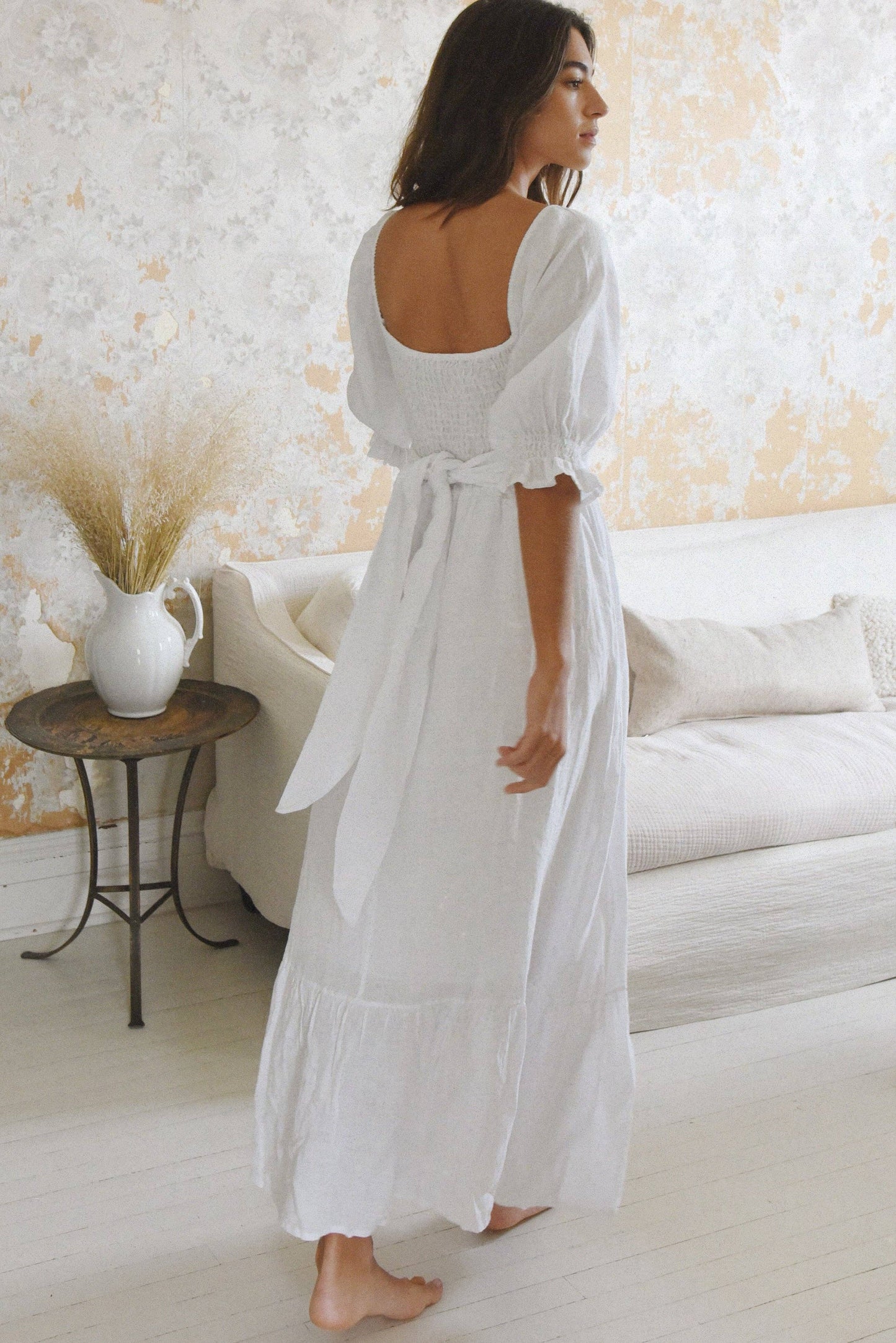 The Savannah Dress: Blanco