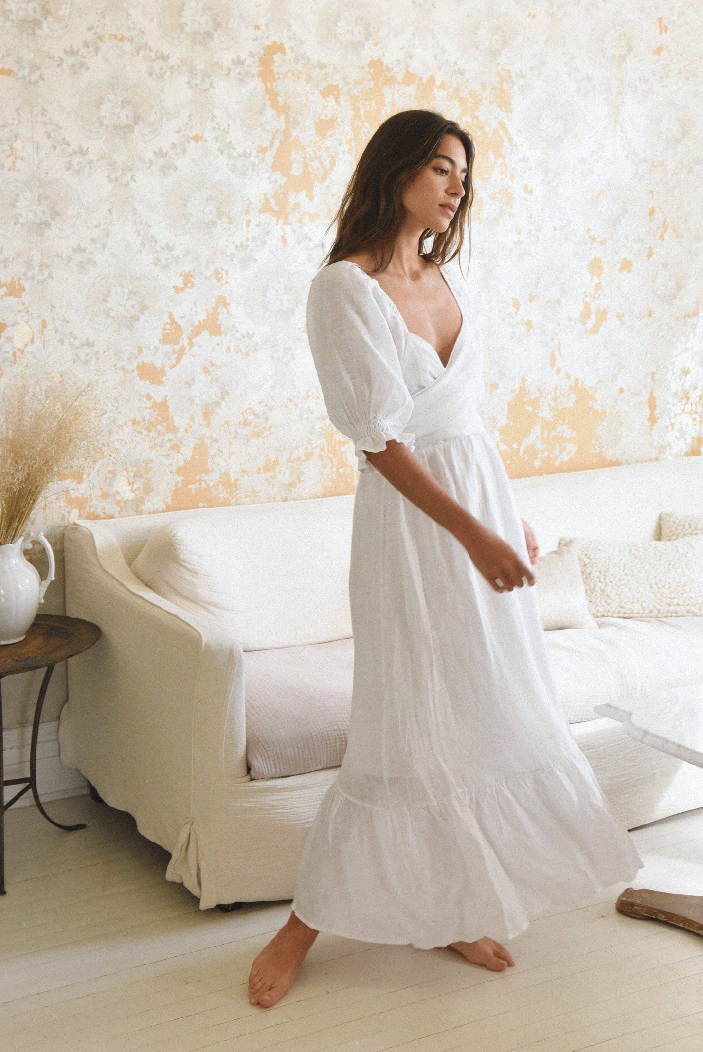 The Savannah Dress: Blanco