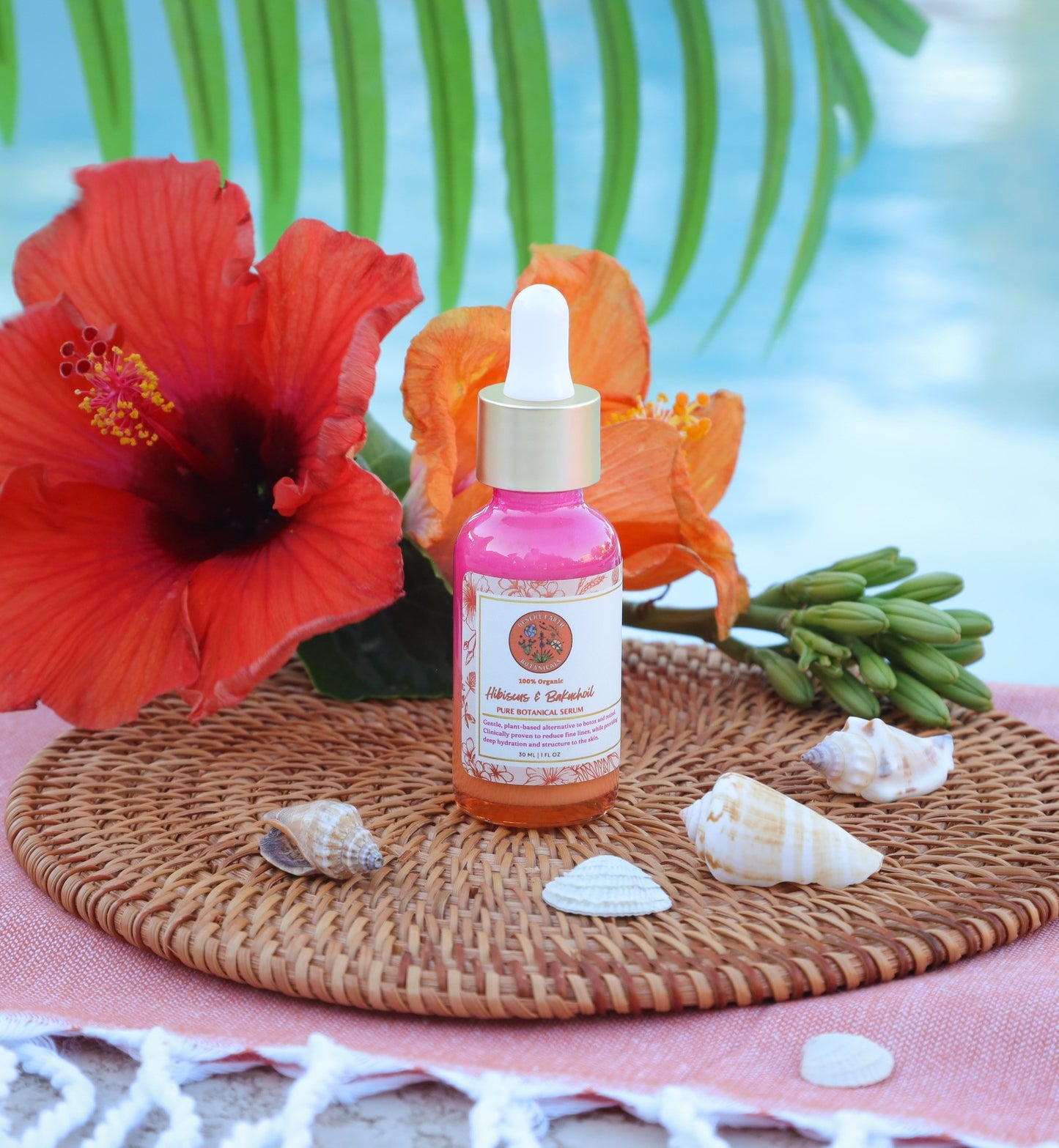 Organic Hibiscus & Bakuchoil Botanical Serum