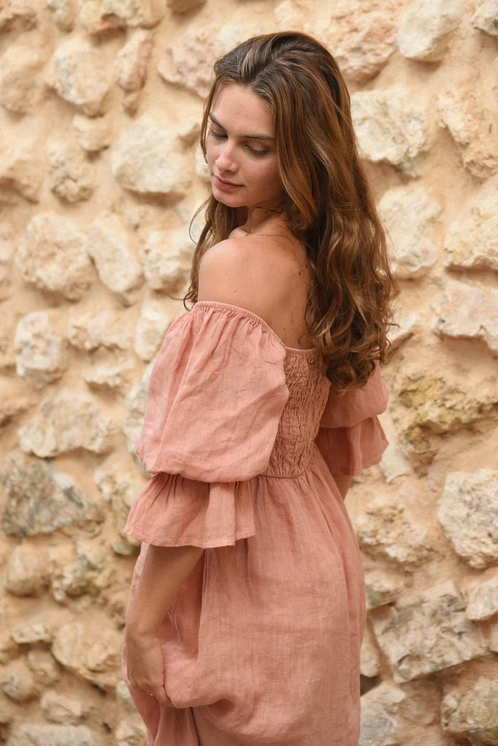 The Deia Dress: Dahlia