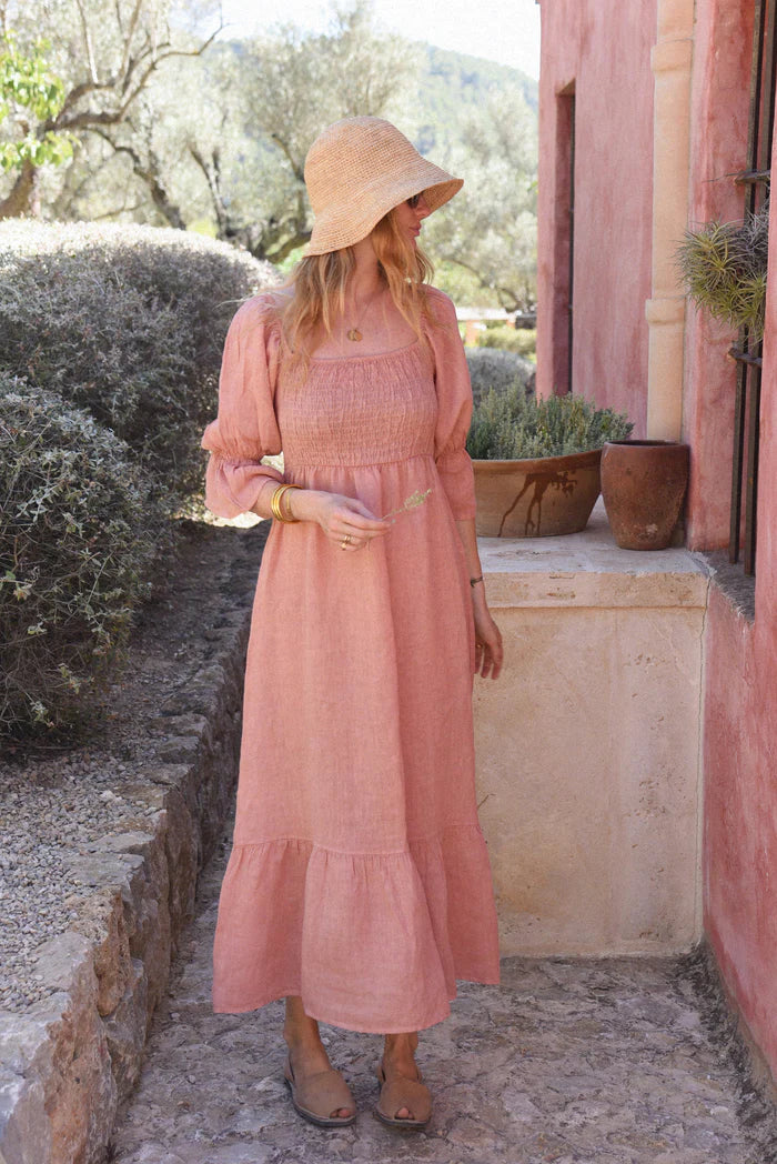 The Deia Dress: Dahlia